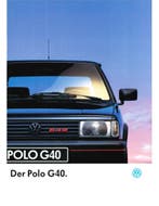 1992 VOLKSWAGEN POLO G40 BROCHURE DUITS, Boeken, Catalogussen en Folders, Ophalen of Verzenden, Nieuw