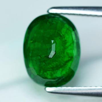 Zonder minimumprijs Groen Tsavoriet - 6.21 ct - nternational