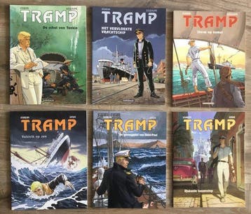 Tramp 1 t/m 14 - Complete reeks SC - 14 Album - Éditions, Boeken, Nieuw