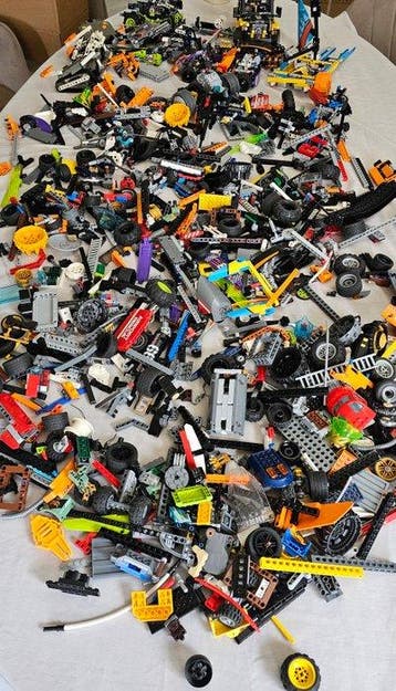 Lego Onderdelen - Lego Technic 7kg