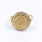 Ring - 12 kt. Geel goud, Emperador Maximiliano I de México., Nieuw