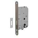 Woningbouw cilinder kastslot geborsteld rvs 55 mm - voor..., Ophalen of Verzenden, Nieuw, Slot