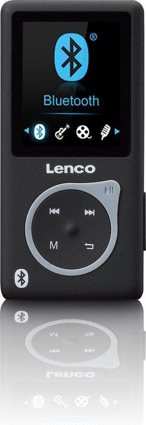 MP3/MP4 Speler - Bluetooth - Tot 32GB - Zwart - Lenco, Verzenden