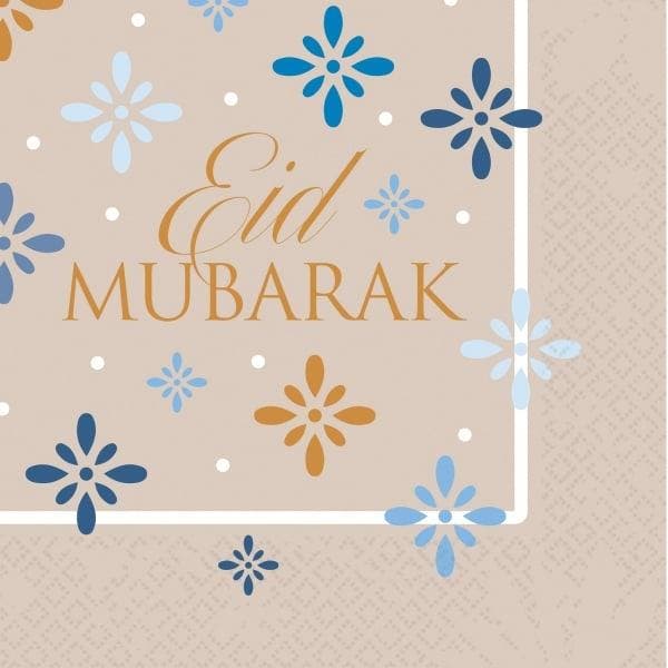 Servetten Eid Ramadan 33cm 16st, Hobby & Loisirs créatifs, Articles de fête, Envoi