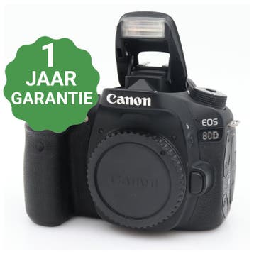 10% korting | Canon EOS 80D body | Tweedehands, TV, Hi-fi & Vidéo, Verzenden