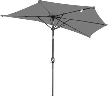 2dekans | Angel Living Balkonparasol - Halfrond - 245 x 120, Ophalen of Verzenden