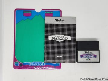 Vectrex - GCE - Fortress Of Narzod + Overlay + Manual, Consoles de jeu & Jeux vidéo, Verzenden