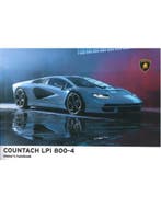 2021 LAMBORGHINI COUNTACH LPI 800-4 INSTRUCTIEBOEKJE ENGELS, Ophalen of Verzenden
