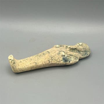 Replica van het oude Egyptische Geglazuurde faience ushabti, Antiek en Kunst