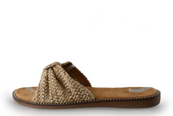 Graceland Slippers in maat 39 Beige, Slippers, Verzenden, Beige, Zo goed als nieuw