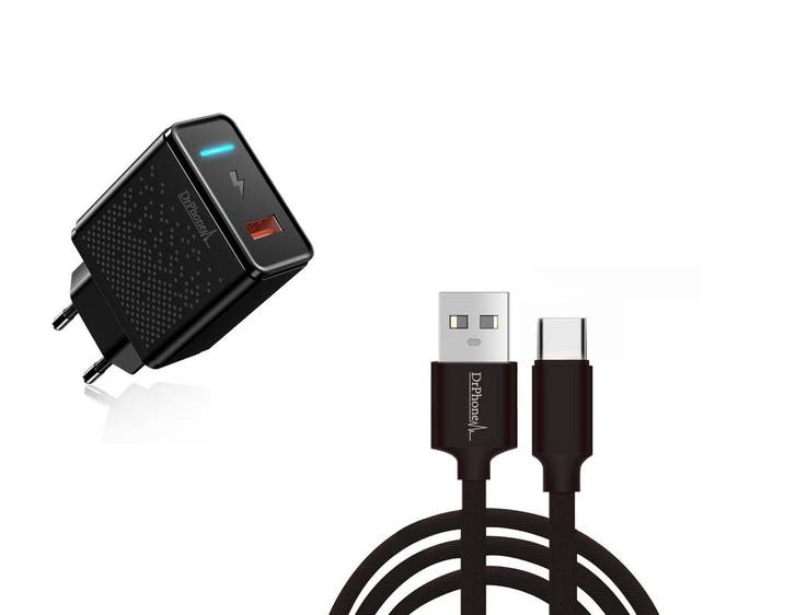 DrPhone HALO-X-Switch - 18W Lader met 2 Meter USB-C, Games en Spelcomputers, Spelcomputers | Overige Accessoires, Nieuw, Verzenden