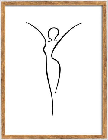 Walther Silhouette Houten lijst 30x40 cm — zo goed als nieuw, Verzenden, Nieuw