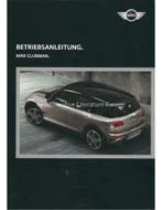 2017 MINI CLUBMAN INSTRUCTIEBOEKJE DUITS, Ophalen of Verzenden