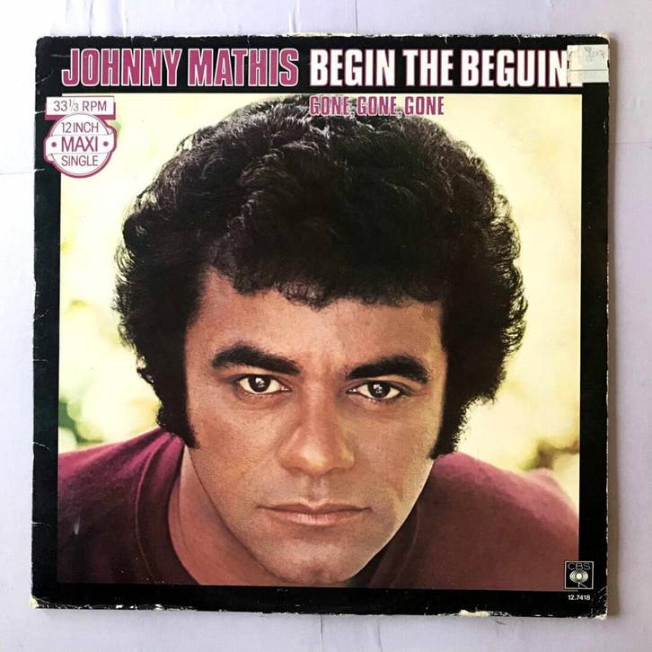 Johnny Mathis – Begin The Beguine / Gone, Gone, Gone (12-Ma, Cd's en Dvd's, Vinyl Singles, Ophalen of Verzenden