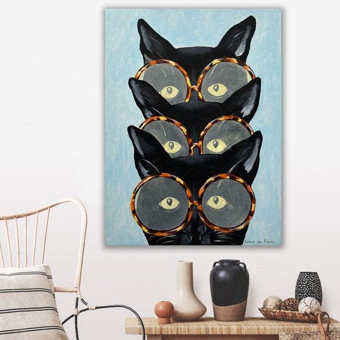 Coco de Paris - 3 Cats, Antiquités & Art, Art | Objets design