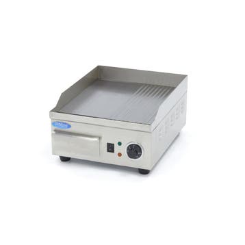 Elektrische grillplaat | 50–300°C | RVS | RVS spatschermen, Verzenden
