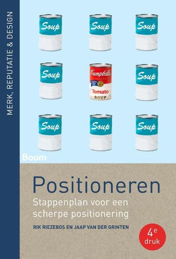 Positioneren / Merk, reputatie & design 9789024415540, Verzenden, Zo goed als nieuw, Jaap van der Grinten