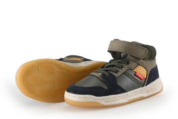 Kickers Hoge sneakers Jongens in maat 24 Groen, Verzenden, Schoenen