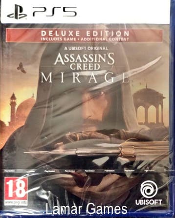 Assassins Creed Mirage deluxe editiion (ps5 nieuw), Ophalen of Verzenden, Nieuw