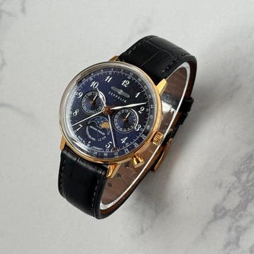 Zeppelin - Sans prix de réserve - 7039-3 - Homme - 2010-2020, Handtassen en Accessoires, Horloges | Heren, Nieuw