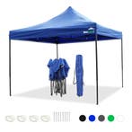 MaxxGarden Easy-up Partytent 3x3m - Standaard - Opvouwbaar, Tuin en Terras, Partytenten, Ophalen of Verzenden, Nieuw