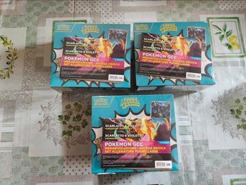Pokémon - 3 Elite trainer box - Scarlet & Violet - Ascended, Hobby en Vrije tijd, Verzamelkaartspellen | Pokémon, Nieuw