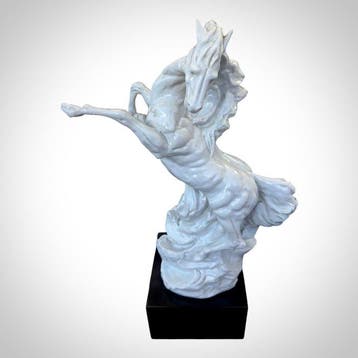 Costanzo Mogini (1918-1981) - sculptuur, Cavallo Rampante -