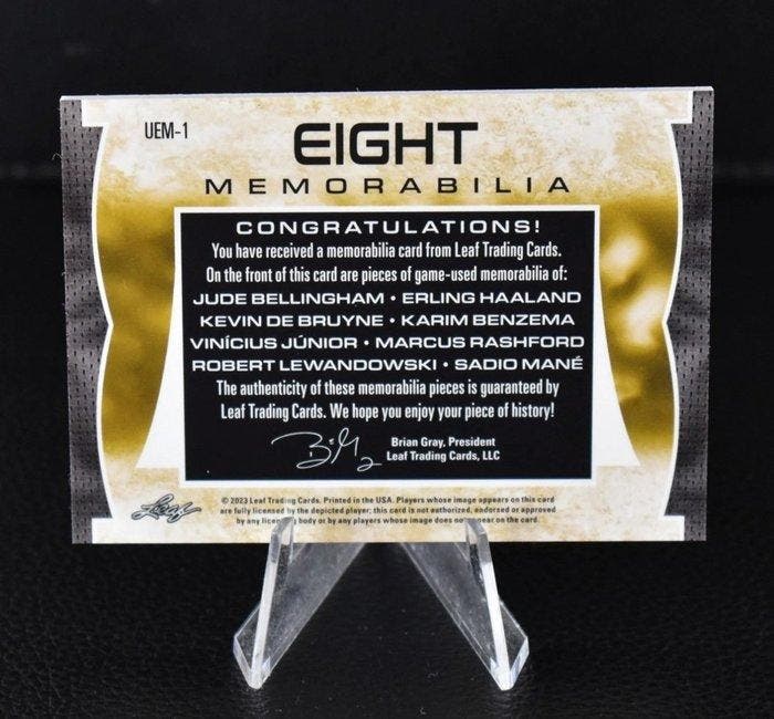 Leaf Ultimate Leaf Soccer Jude Bellingham, Robert, Collections, Autocollants
