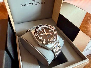Hamilton - Khaki Navy Frogman - H77605135 - Homme - 2020 et, Nieuw