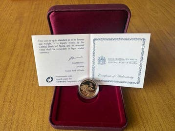 Malta. 50 Euro 2016 Antonio Sciortino Proof (Zonder