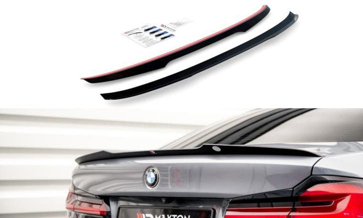 Maxton Design Glazend Spoiler BMW 5 Serie G30 B3237, Auto-onderdelen, Carrosserie, Nieuw, BMW, Achter