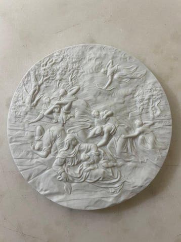 Ginori - Placca Rara - Figlie di Niobe saettate da Diana -