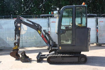Veiling: Minigraver Volvo EC18E Diesel 2020, Zakelijke goederen, Machines en Bouw | Kranen en Graafmachines, Ophalen