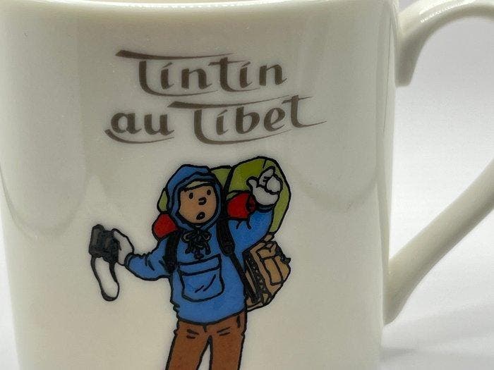 Tintin - 1 Officiële Tintin porseleinen mok – Tintin in, Boeken, Strips | Comics
