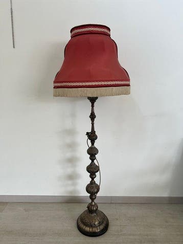 Manifattura Italiana - Staande lamp - Metaal, Textiel
