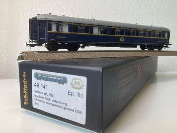 L.S. Models H0 - 49 141 - Modeltrein personenwagen (1) -