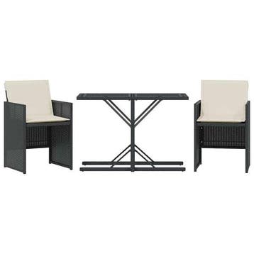 3-delige Bistroset | Tweede kansje voor je terras | OP=OP, Tuin en Terras, 2 zitplaatsen, Zo goed als nieuw, Stoel, Tuinset