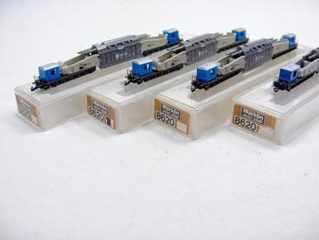 Märklin Z - 8620 - Modeltrein goederenwagon (4) - 4x, Nieuw