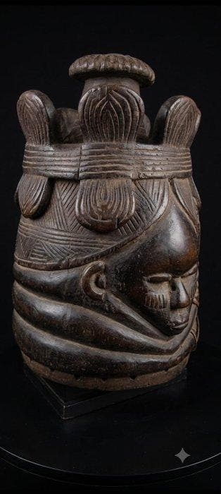 Helm van dense sowei - mende - Mende - Sierra Leone (Zonder