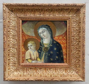 Scuola europea - Madonna con Bambino