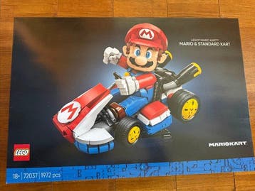 Lego Set - 72037 - Super Mario - 72037 mario & standart kart, Kinderen en Baby's, Speelgoed | Duplo en Lego, Nieuw