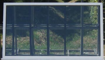 aluminum raam ,chassis , venster 185 x 107 wit, Bricolage & Construction, Châssis & Portes coulissantes, Ophalen of Verzenden