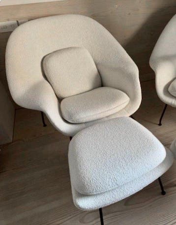Knoll - Eero Saarinen - Fauteuil avec repose-pied - Chaise