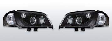 Koplampen | Mercedes C-klasse W202 1994-2000 | zwart, Verzenden, Nieuw, Mercedes-Benz