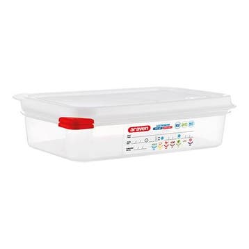Voedseldoos | 1.8L | 1/4GN | 265x162x65(h)mm Araven, Verzenden, Nieuw in verpakking