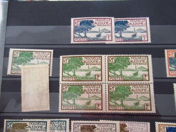 Nieuw-Caledonië - postzegelverzameling, Gestempeld