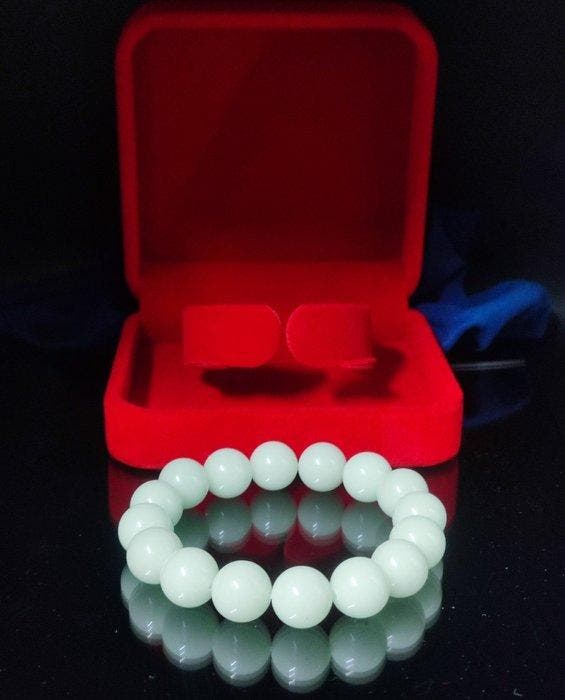 Gratis verzending - Prachtige calcietarmband - Armband, Verzamelen, Mineralen en Fossielen