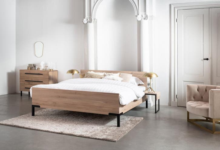 Snel leverbaar: Bedframe Balance Timeless - Snel leverbaar |, Huis en Inrichting, Slaapkamer | Bedden, Nieuw, Verzenden