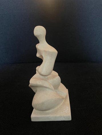Darius - sculptuur, Maternite ( Moederschap ) - 16 cm -