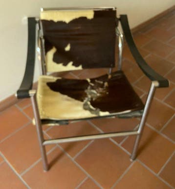 Le Corbusier - Fauteuil - LC1 - Acier - LC 1 ORIGINALE